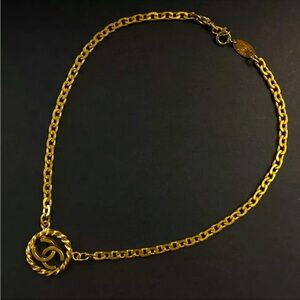 Chanel Gold Choker Necklace